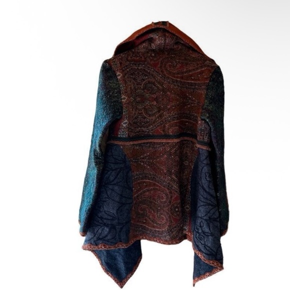 Aujourd' Hui. Multicolored Western Jacket. Large. - Picture 5 of 11